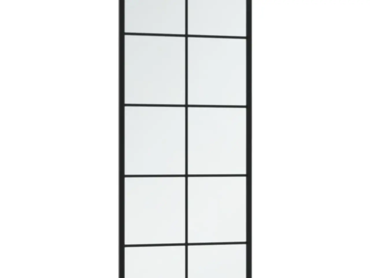 Billede 4 - Vægspejl 100 × 40 cm - metalramme i sort