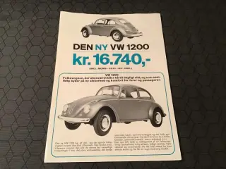 Vw brochure gammel