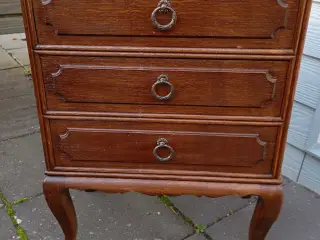 Lille vintage kommode med 3 skuffer 