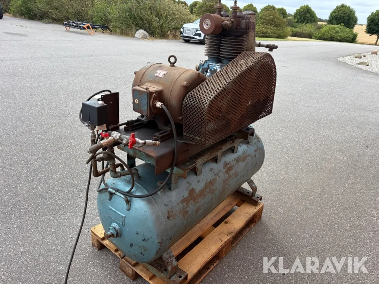 Billede 3 - Kompressor O. J. Malmberg Maskinfabrik 3278 300 Liter