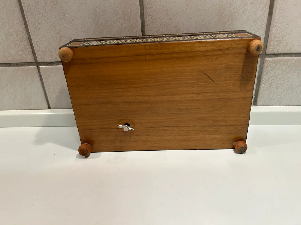 Billede 4 - Smykkeskrin med intarsia, VINTAGE