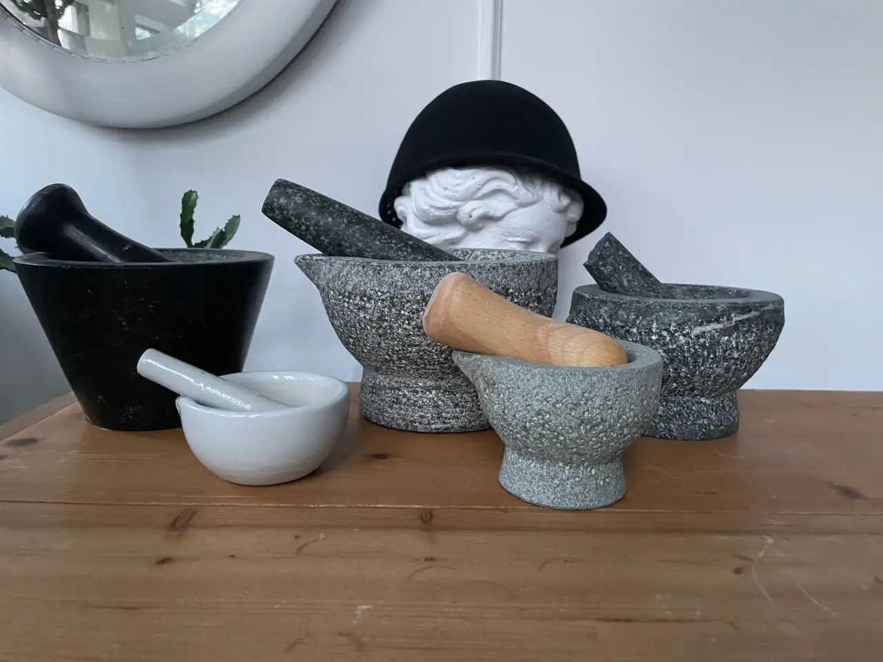 Billede 1 - Morter i granit sten