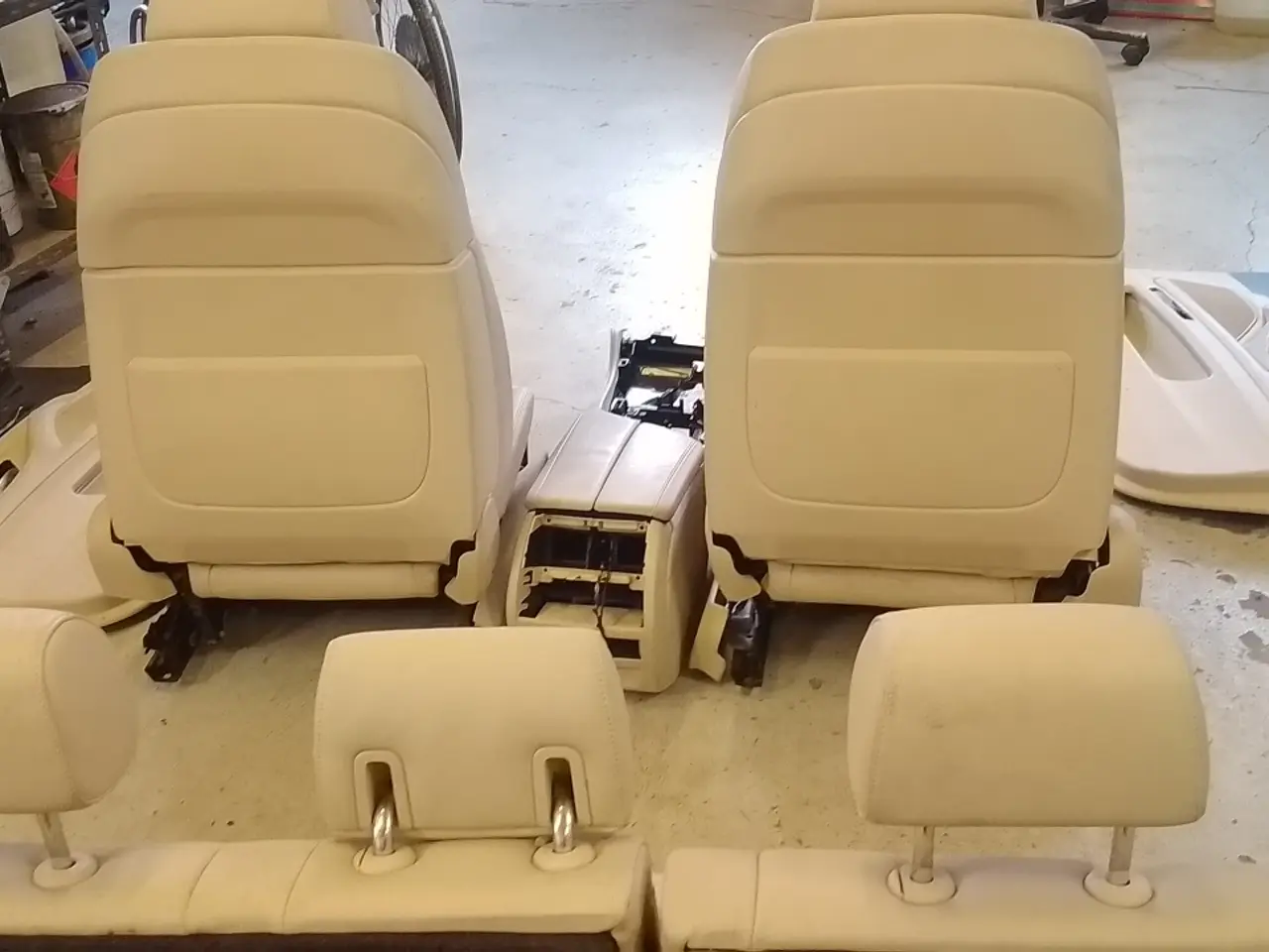 Billede 16 - Komplet beige læderkabine BMW F11