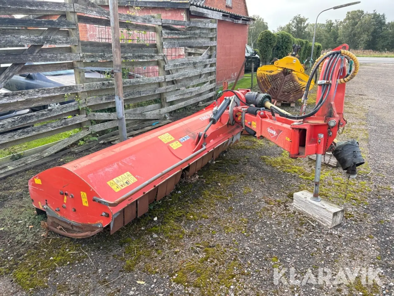 Billede 4 - Slagleklipper med sideforskydning Kuhn TBES 262