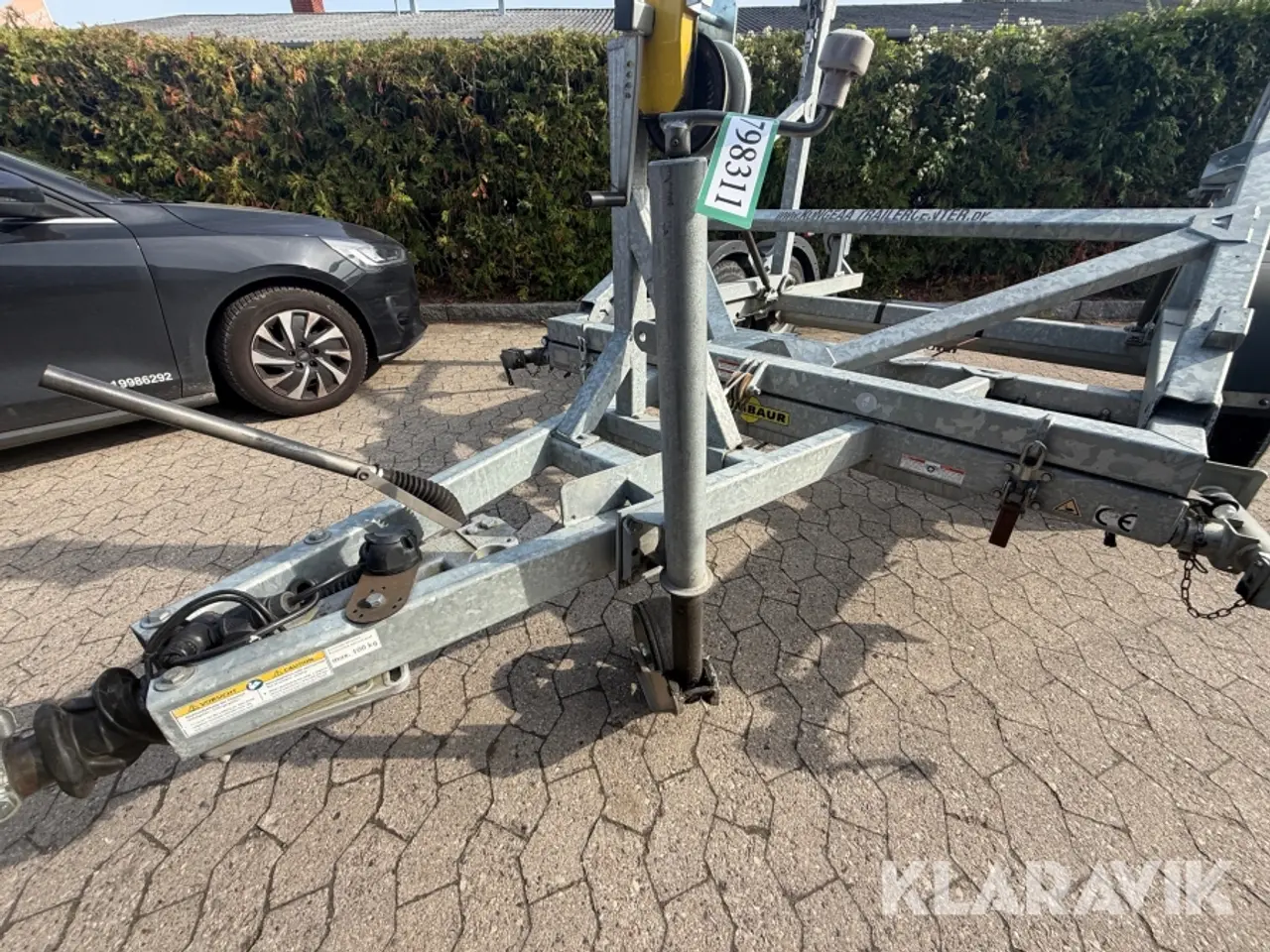 Billede 12 - Kabeltrailer Humbaur SRA 3000 3.000 kg