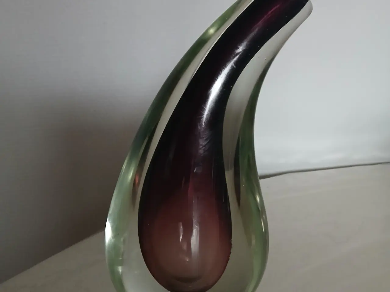 Billede 2 - Flot glas vase