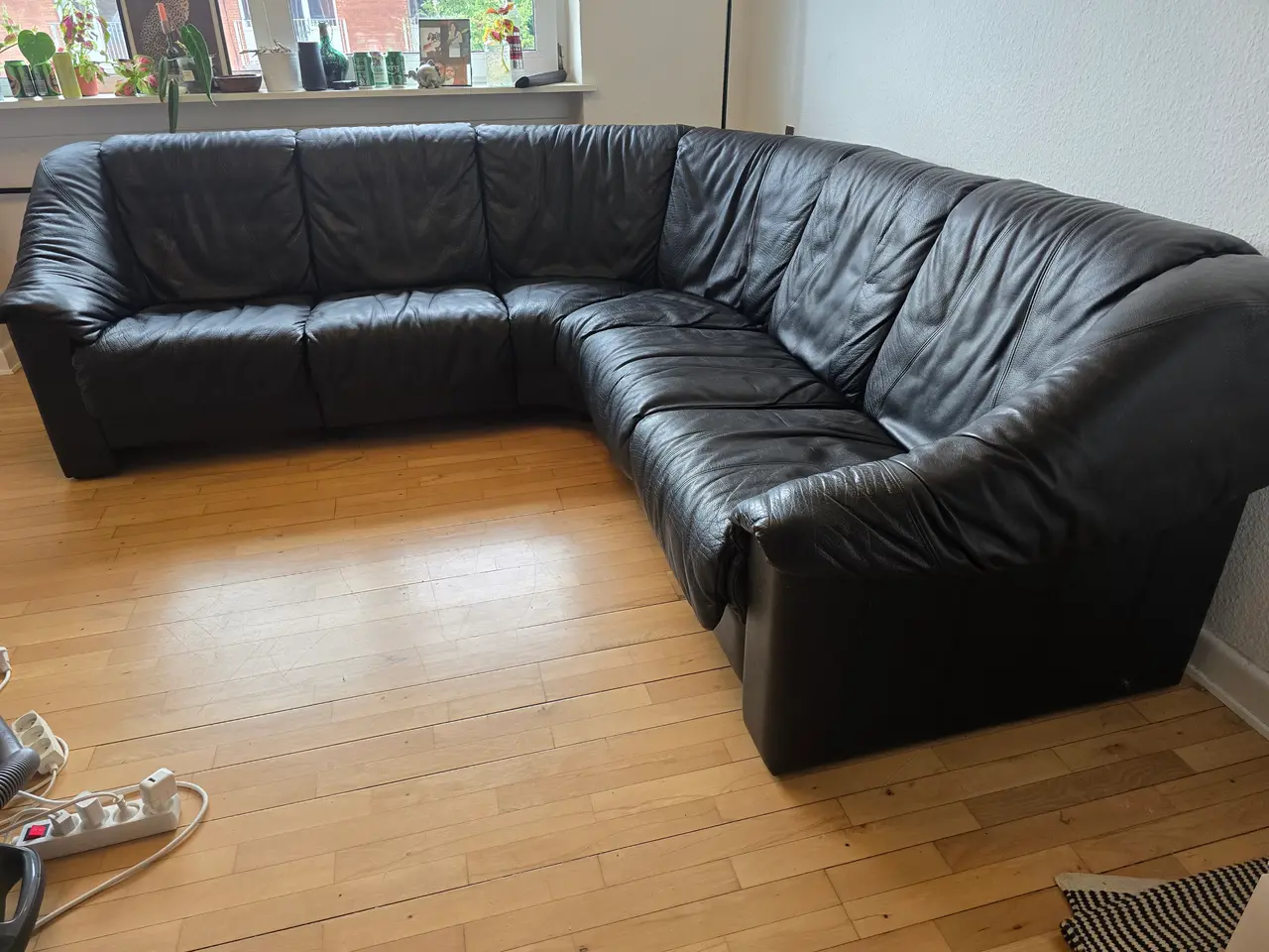 Billede 1 - Kvalitets lædersofa