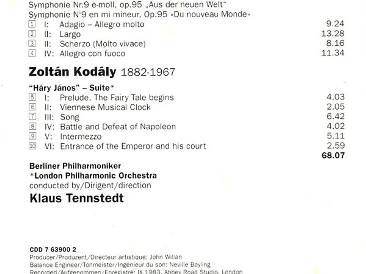 Billede 5 - Dvořák* – Symphony No. 9 "From The New World" – CD