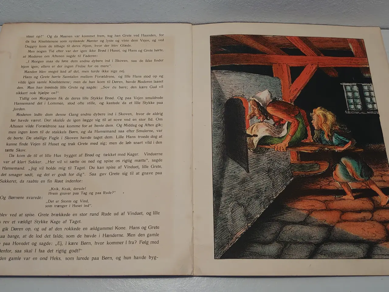 Billede 5 - Brødrene Grimm: Hans og Grete, ill. Louis Moe