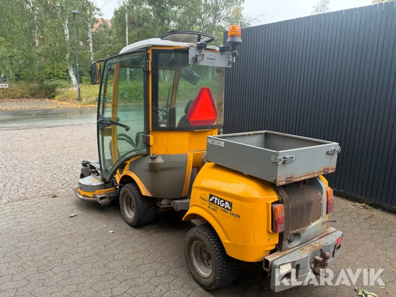 Billede 2 - Redskabsbærer Stiga Titan 740 DCR 4WD inkl. rotorklipper