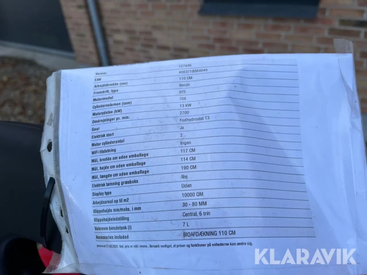 Billede 9 - Græsslåmaskine Solo By AL-KO T22 111,3 HDS-A V2