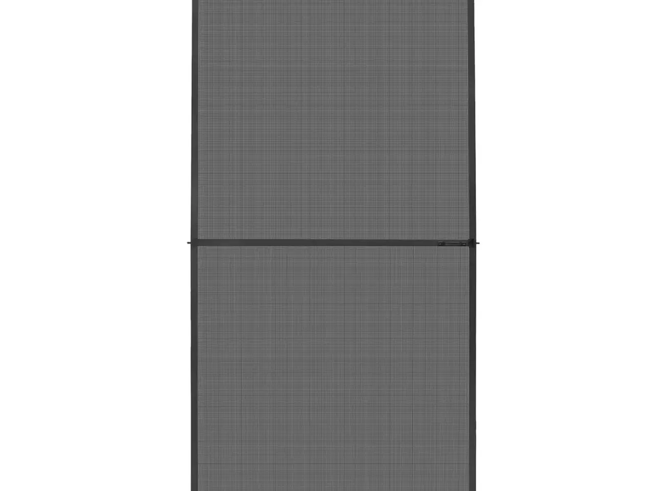 Billede 2 - Svingbart insektnet Anthracit og sort 100 x 215 cm