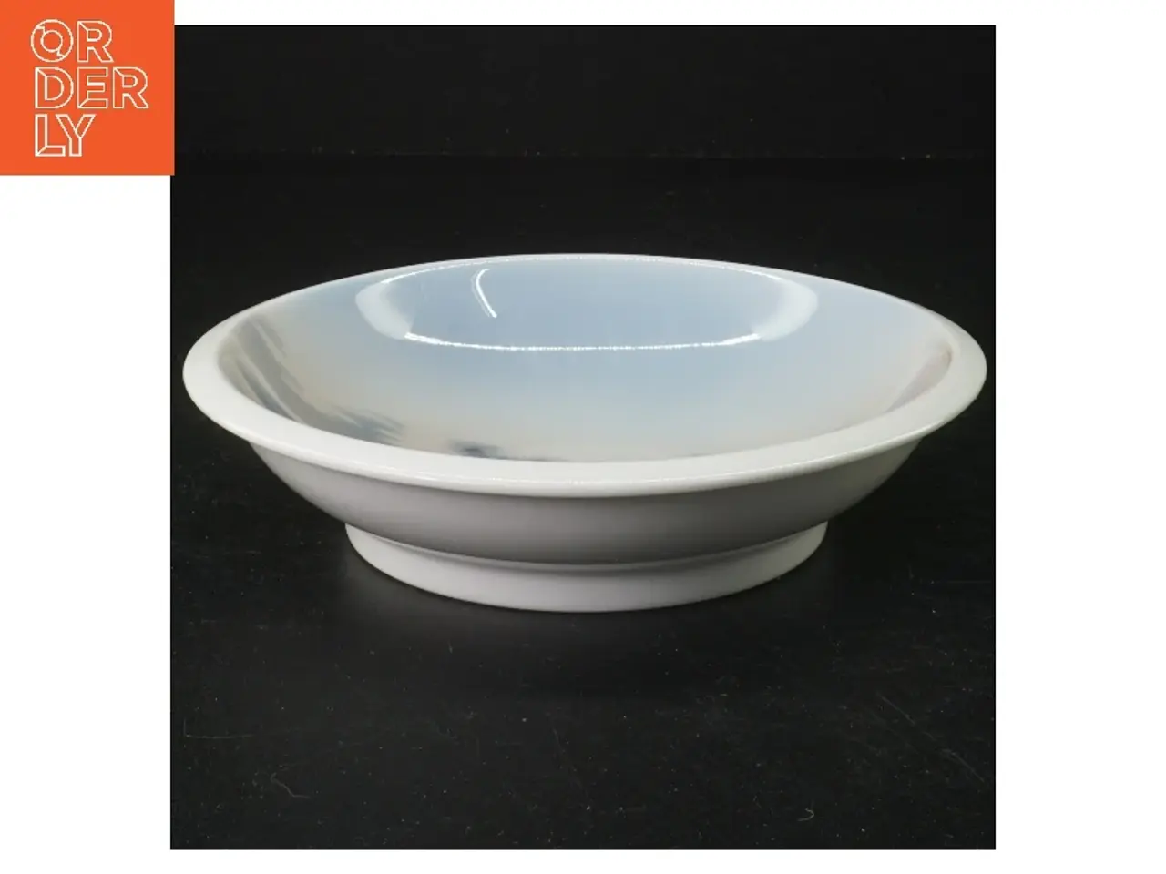 Billede 3 - Hvid porcelænsskål (str. Er den cm diameter)