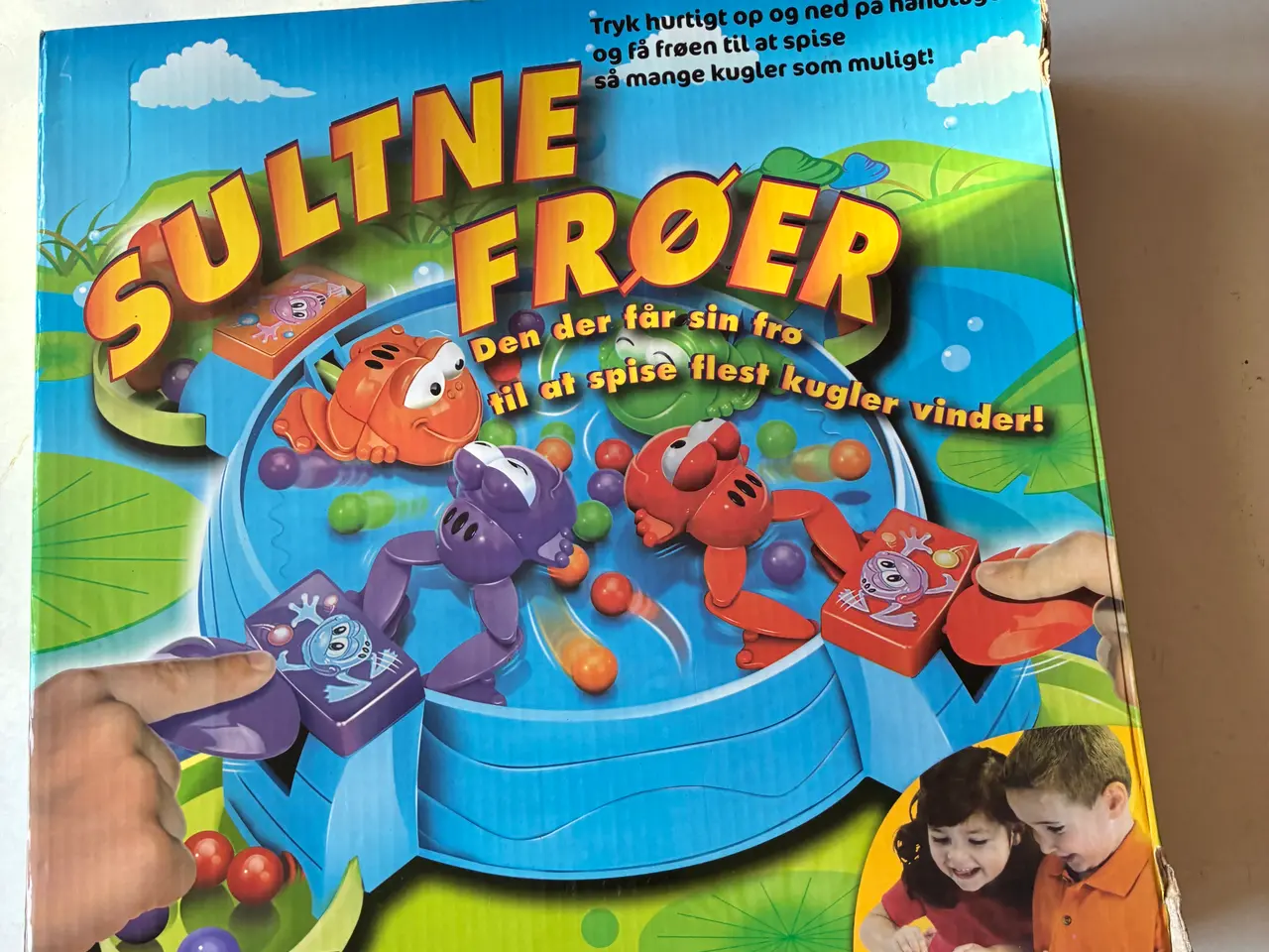 Billede 1 - Spil: Sultne frøer