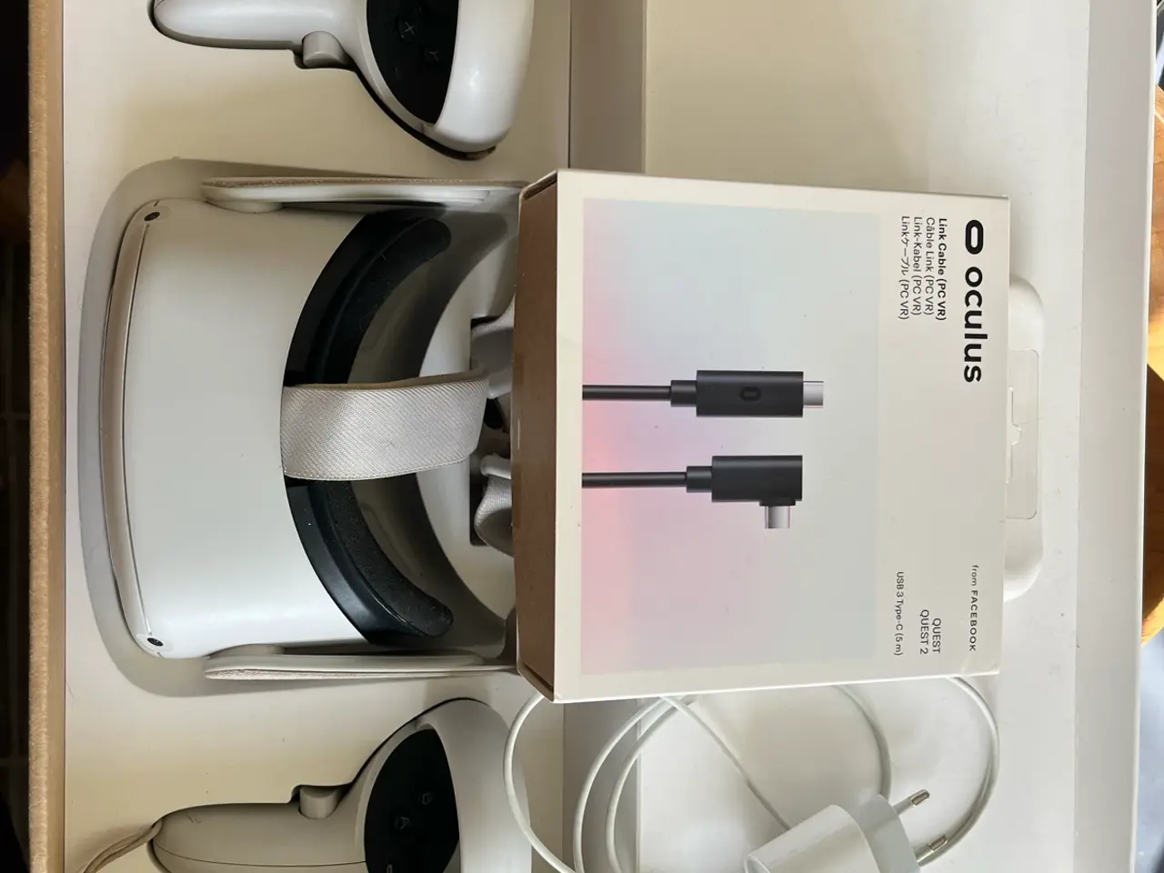 Billede 1 - Oculus Quest 2 med Link cabel