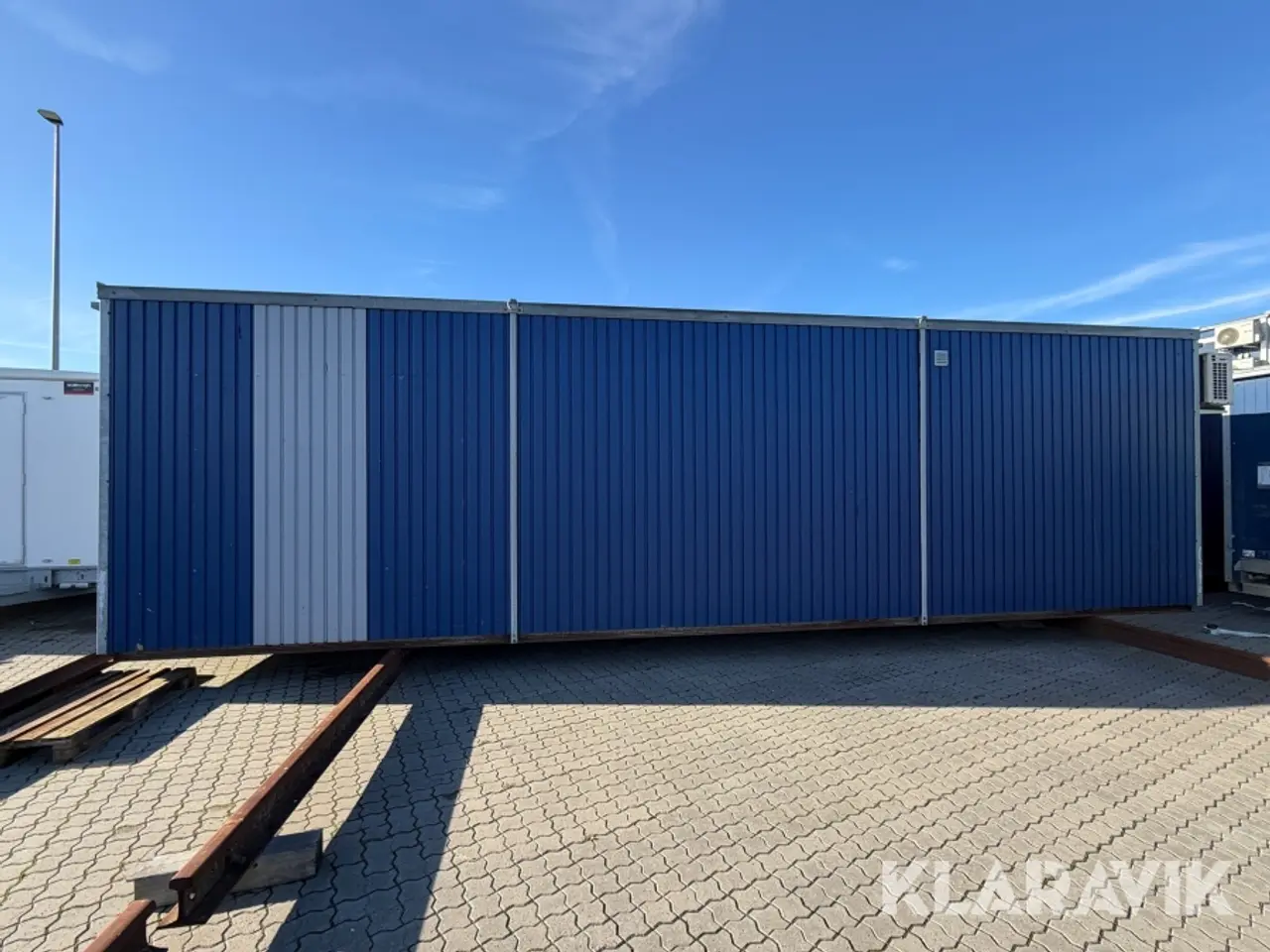 Billede 6 - Isoleret mandskabsskur 10 personer Woodcon M10G