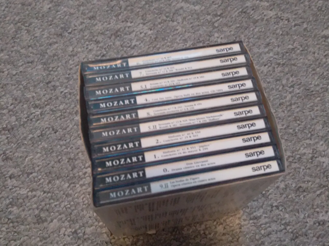 Billede 3 - CD samling med 10 Mozart CDer