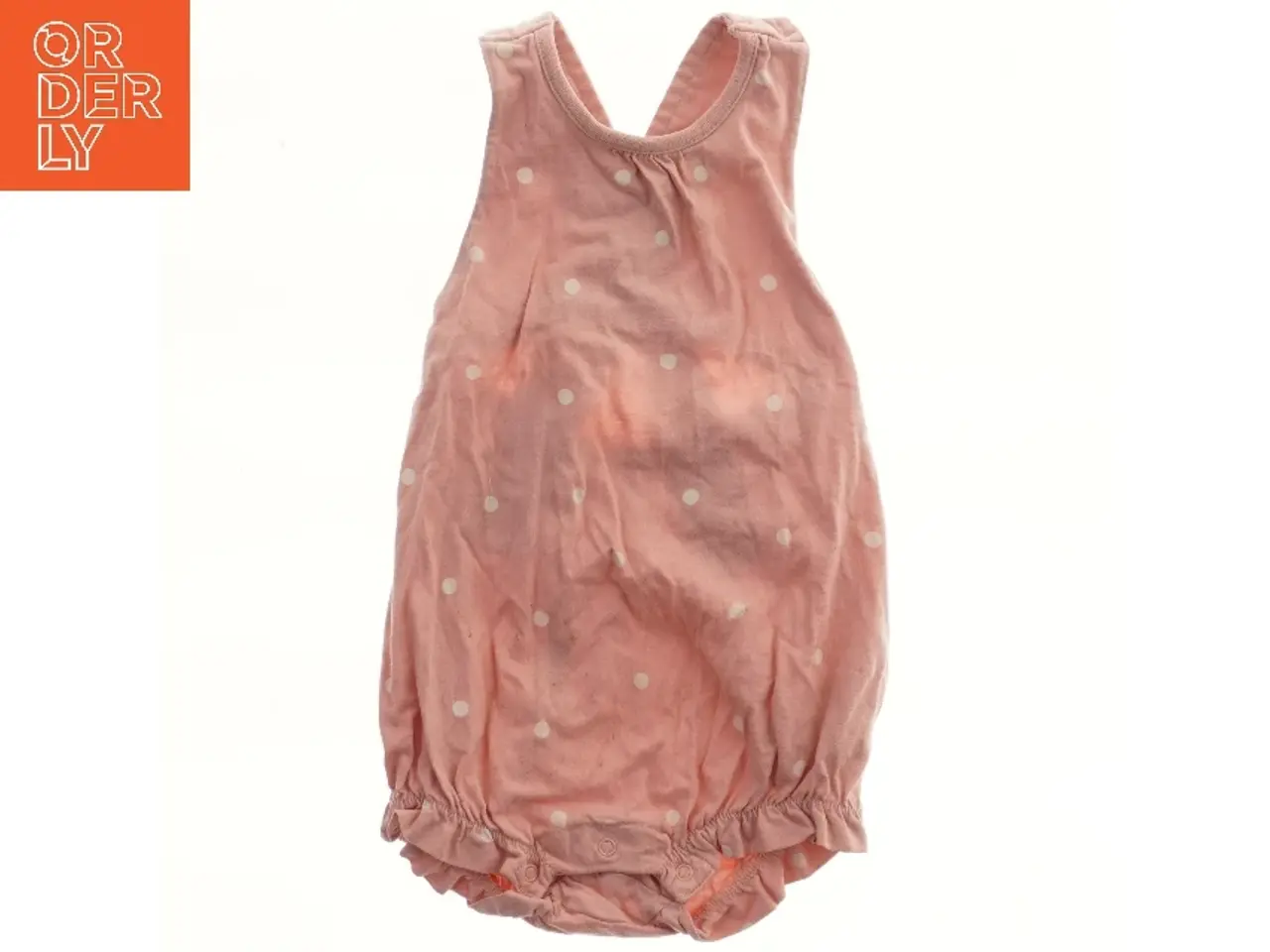 Billede 1 - H&M (str. 74) Prikket sommerdragt ☀️ Sommertøj