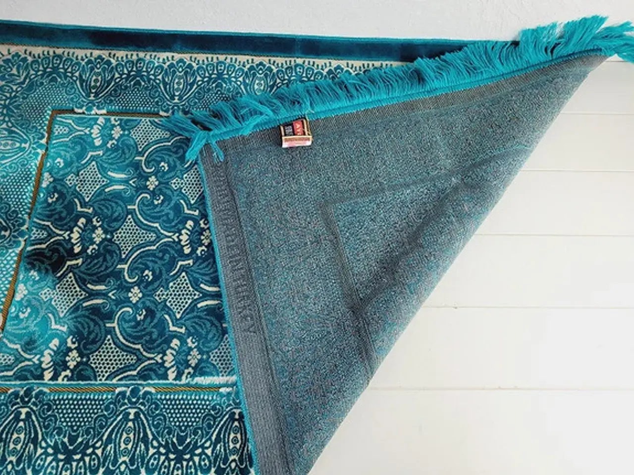Billede 3 - ⭐️ - Smukt Bedetæppe fra Mærke AYDIN - 80x115 cm