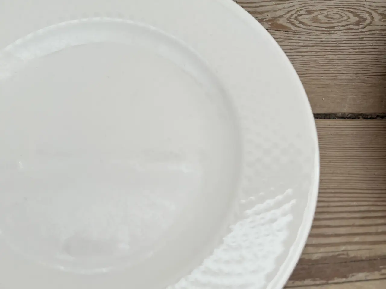 Billede 2 - 4 hvide Villeroy & Boch kagetallerkner