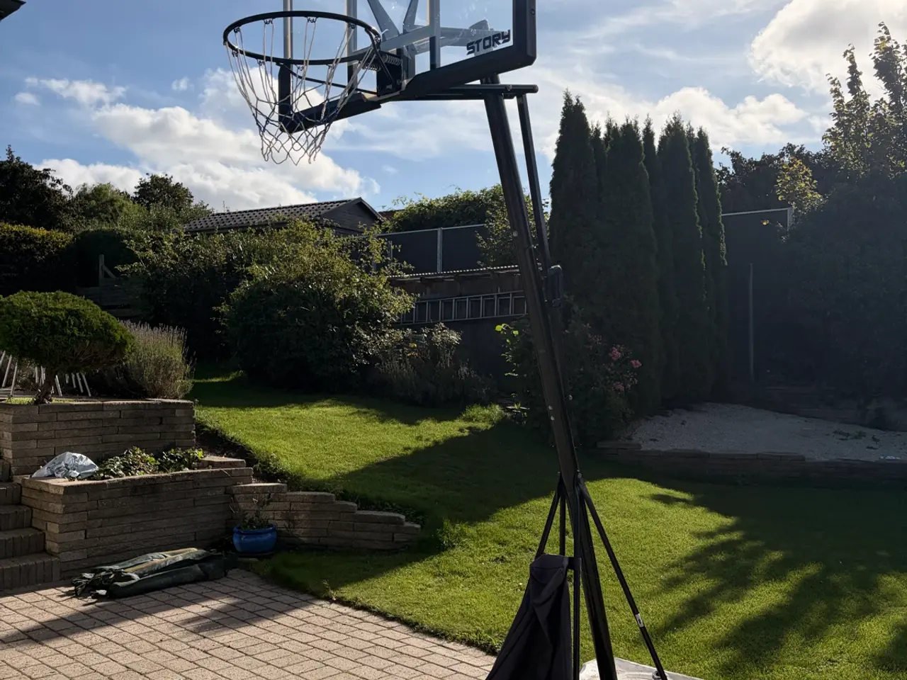 Billede 1 - Basketball stativ med dunk kurv