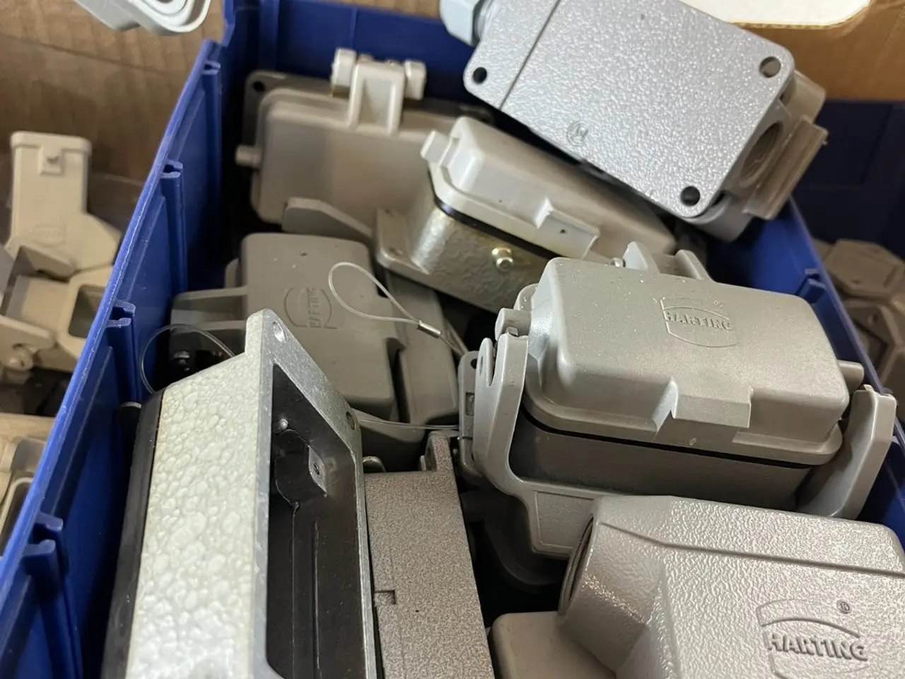 Billede 18 - Harting Heavy Duty stik Housings & Inserts blandet