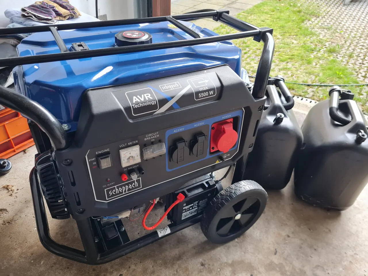 Billede 1 - Generator 5500 W - Hvis strømmen udebliver