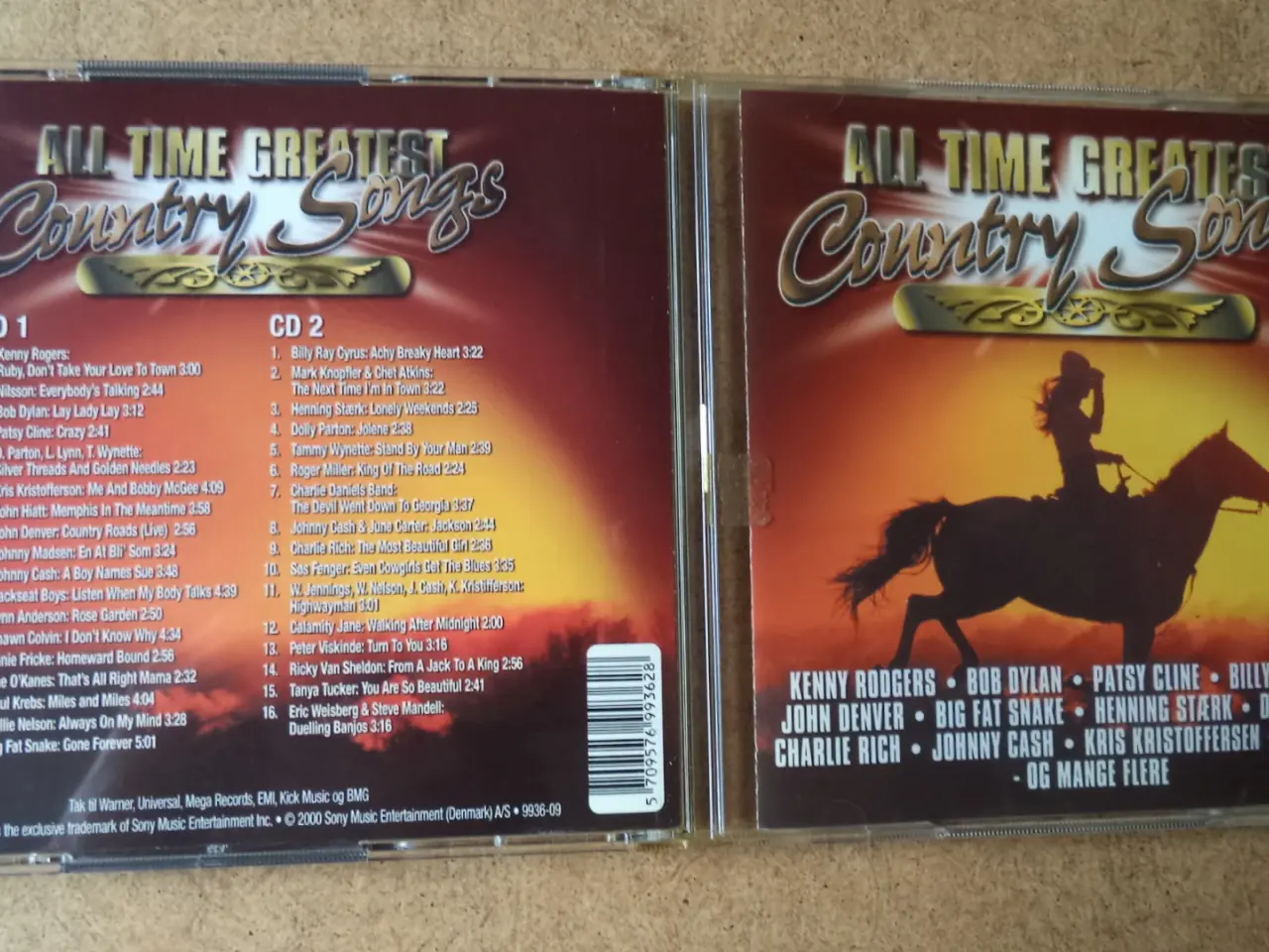 Billede 1 - Opsamling ** All Time Greatest Country Songs,