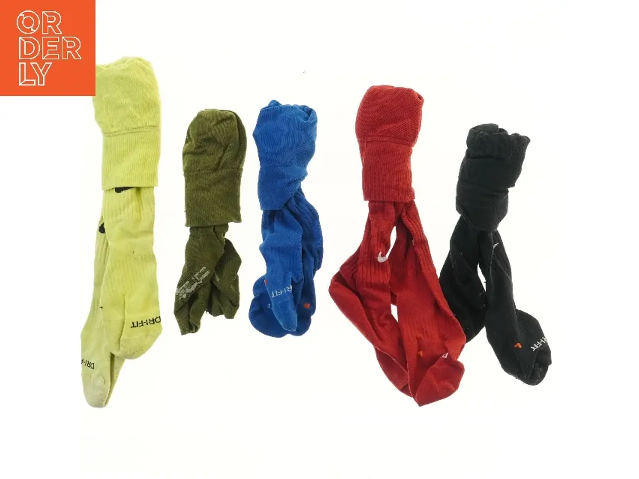 Billede 2 - Fem par sokker fra Nike (str. ca. 50 cm)