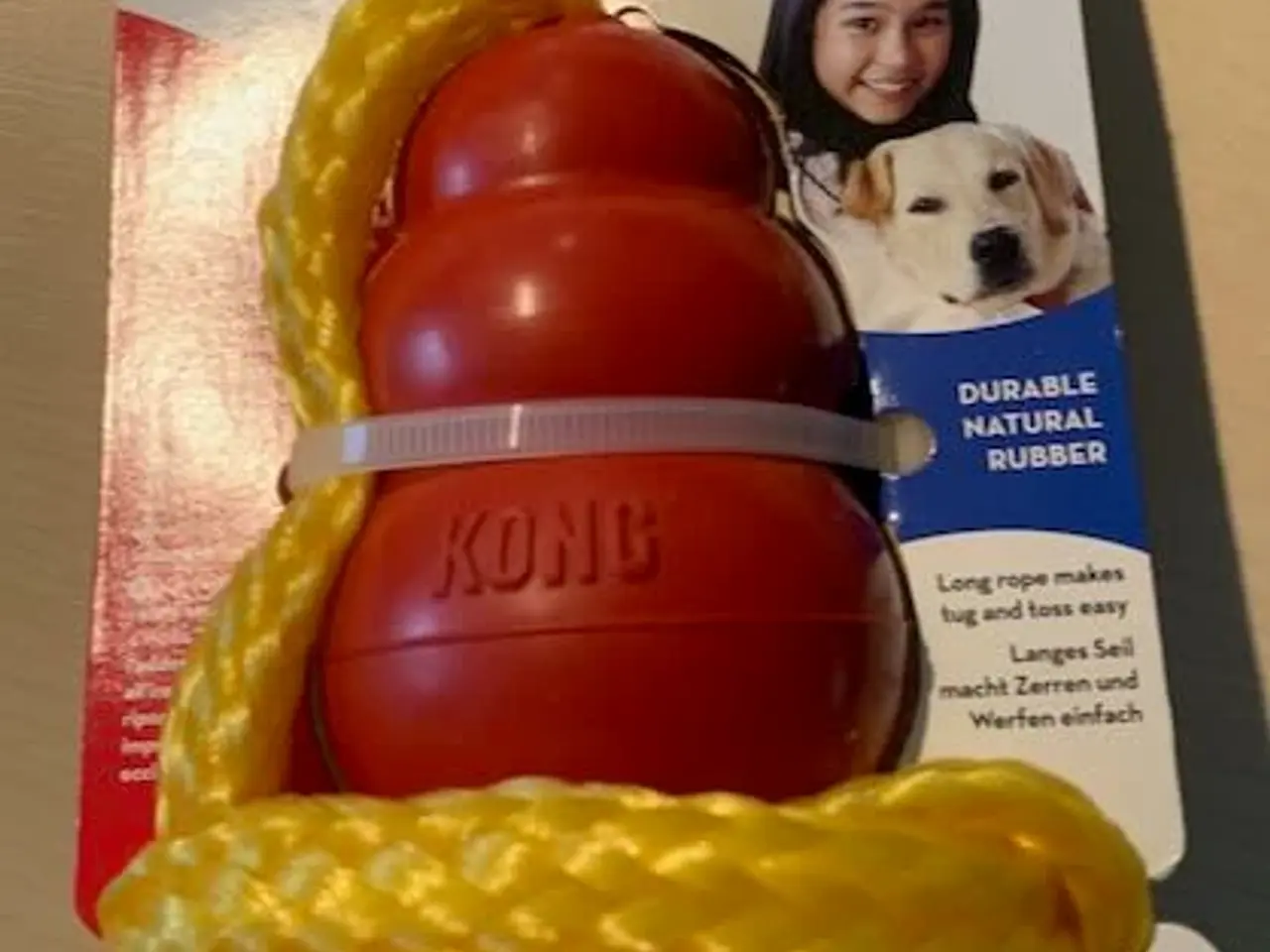 Billede 5 - Kong Classic med reb - uden told