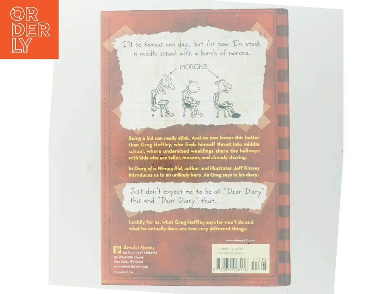 Billede 3 - Diary of a wimpy kid : Greg Heffley's journal af Jeff Kinney (Bog)
