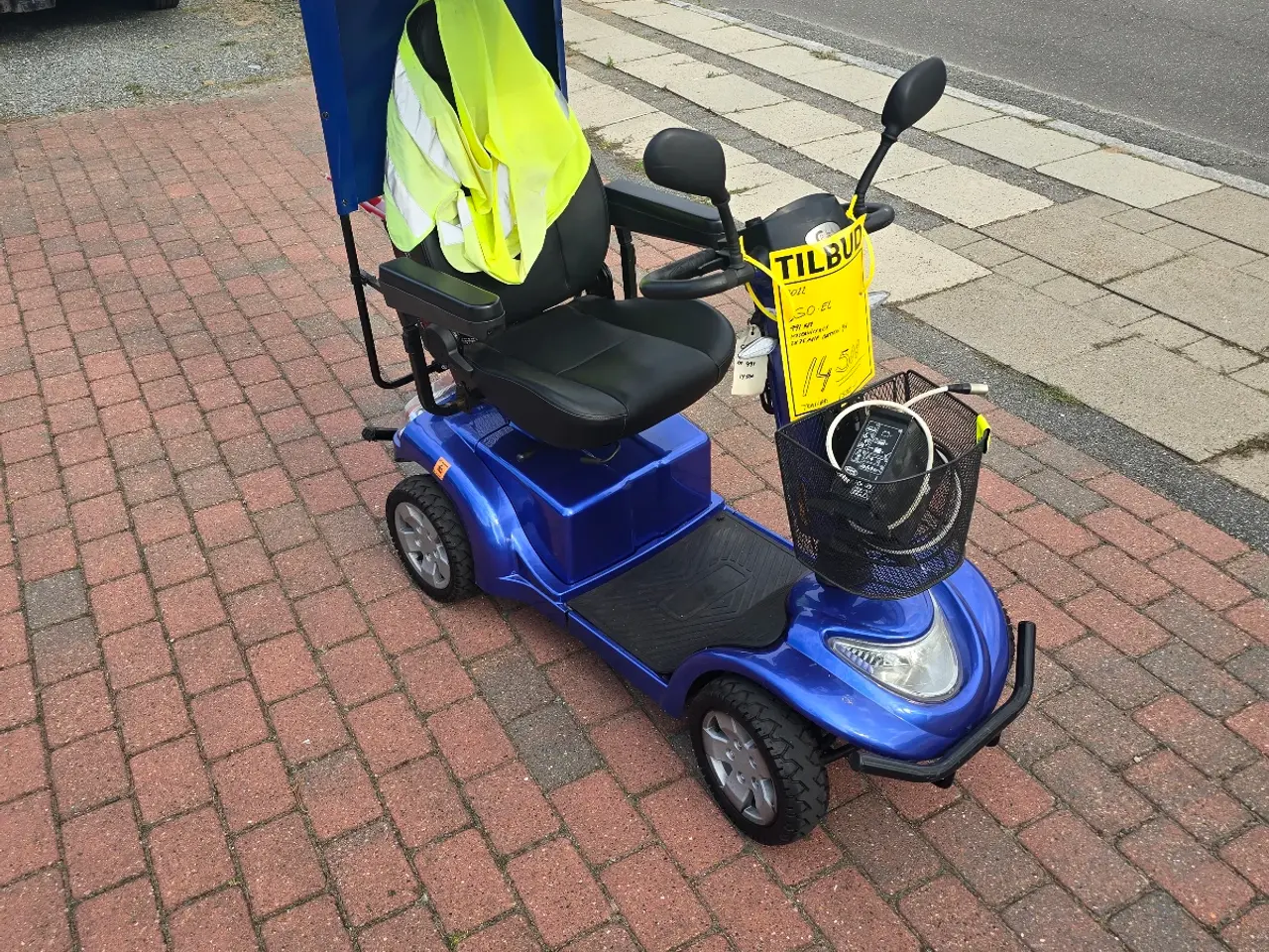 Billede 2 - Elscooter med tag på