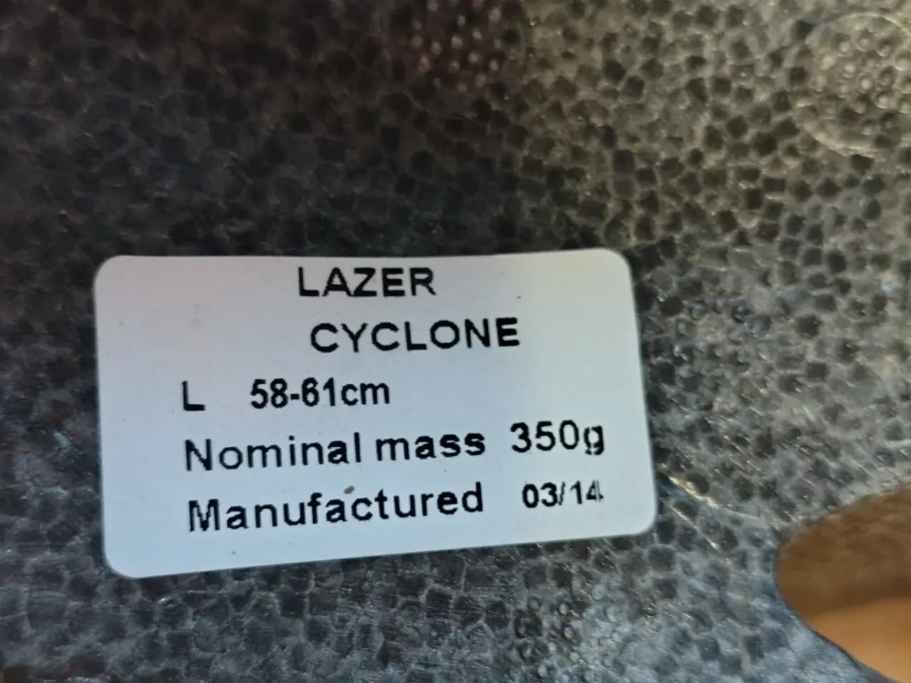Billede 5 - Lazer Cyclone cykelhjelm L 59-61 cm