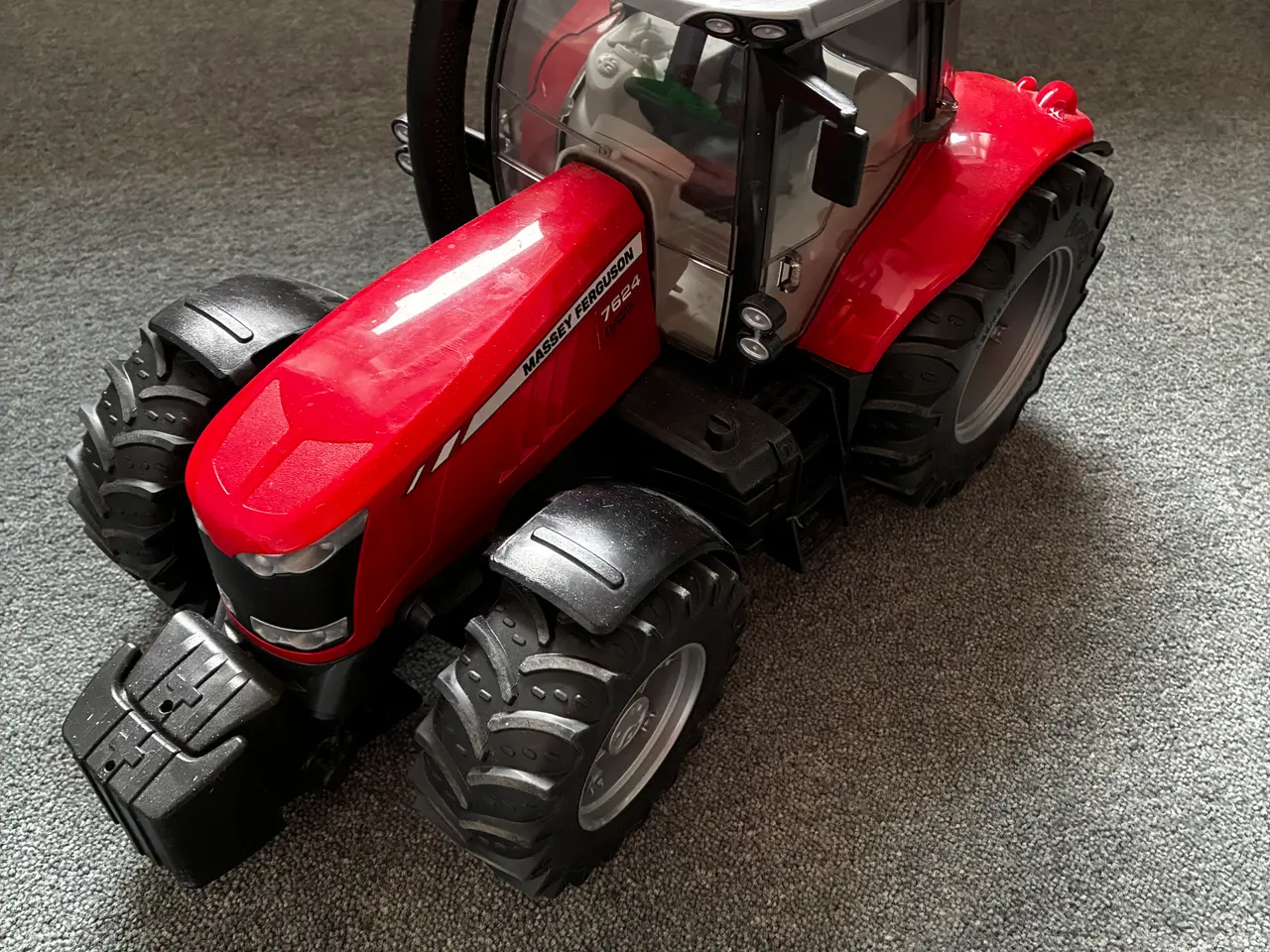 Billede 2 - Bruder traktor rød Massey Ferguson legetøjstraktor
