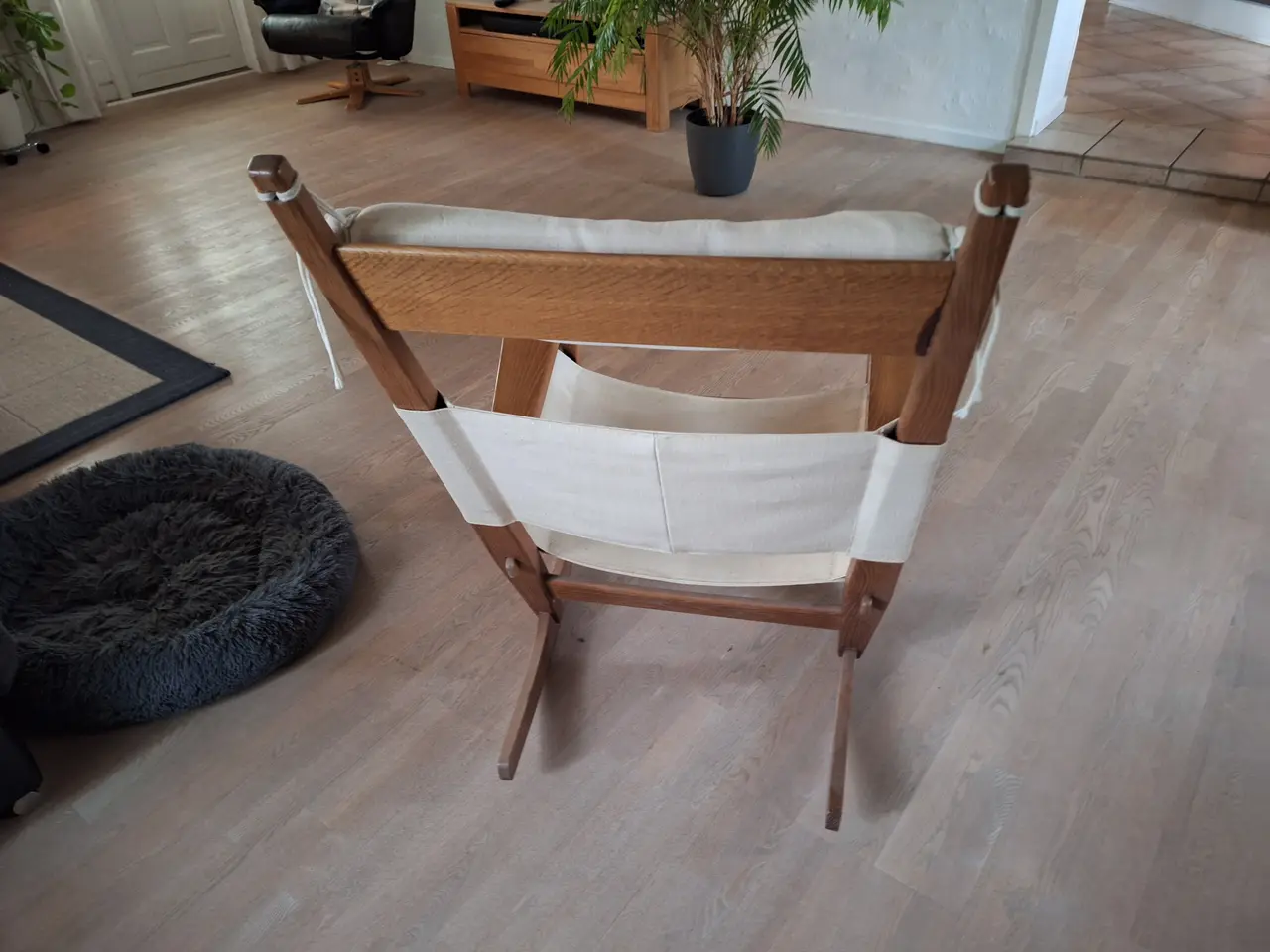 Billede 1 - Wegner gyngestol i eg
