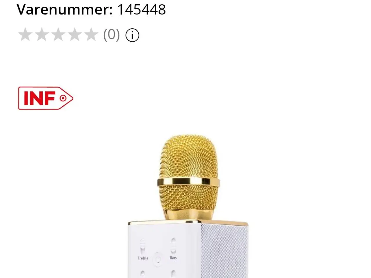 Billede 3 - Karaoke mikrofon med Bluetooth højtaler