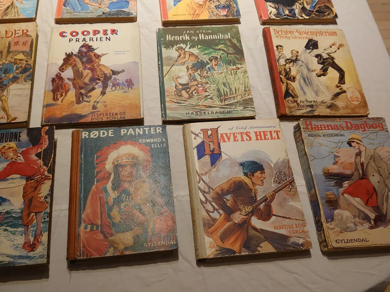 Billede 2 - 31 stk gamle børneromaner. 1930-80