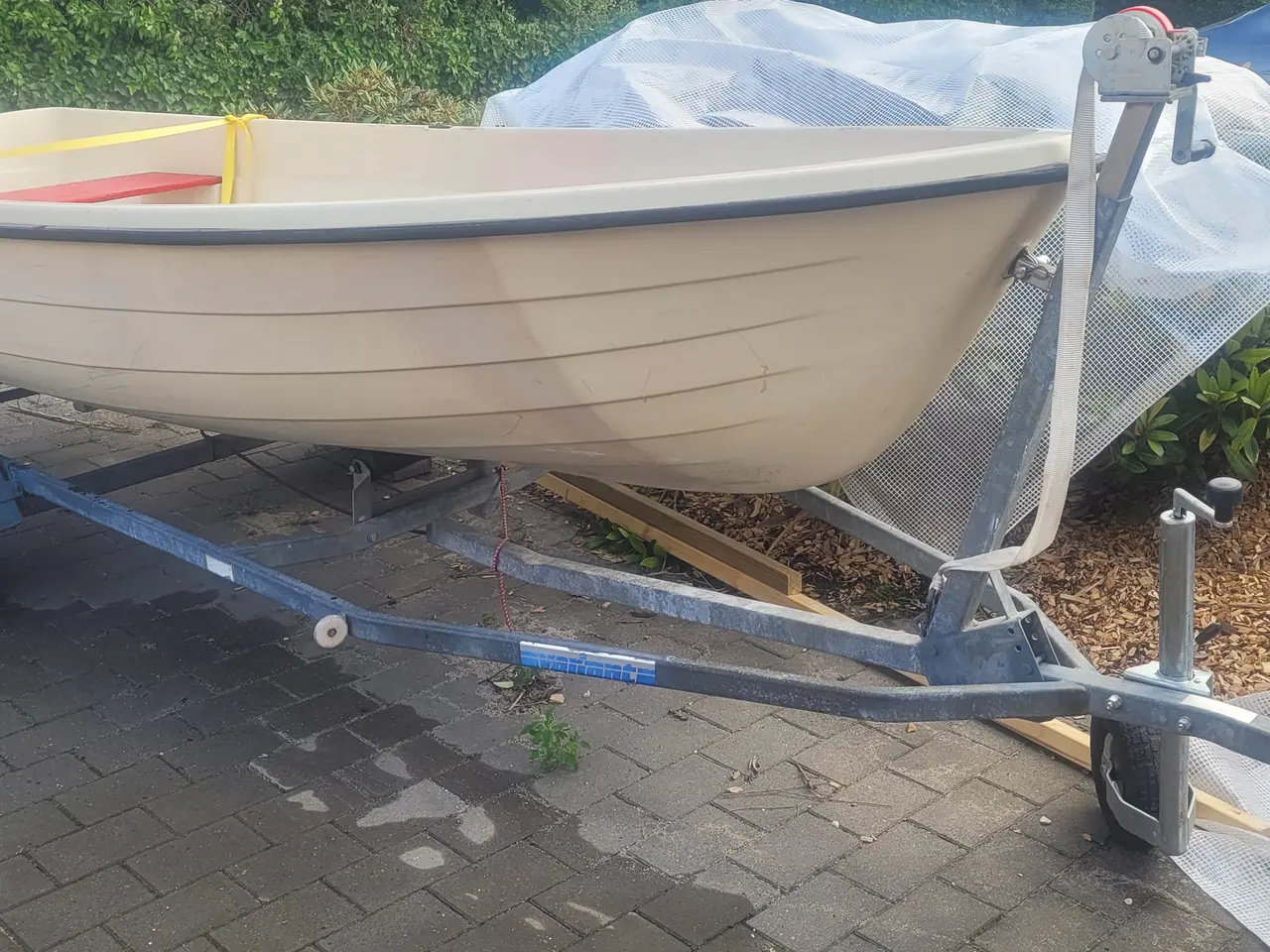 Billede 3 - Jolle + Motor + Trailer + tilbehør