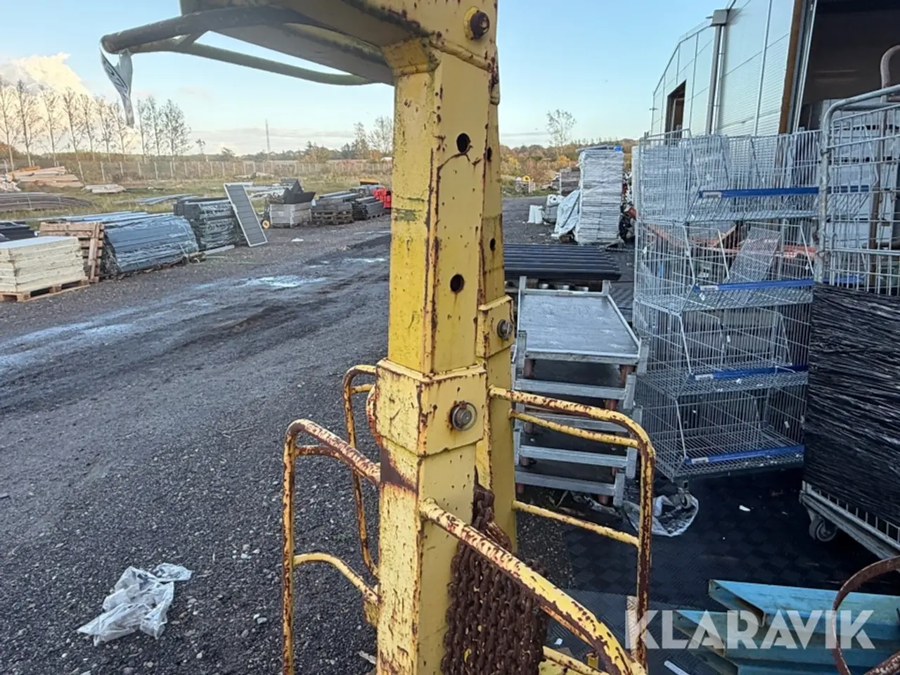 Billede 8 - Pallegafler til kran BSV PG 120/2 SSB SBL - 2 styks