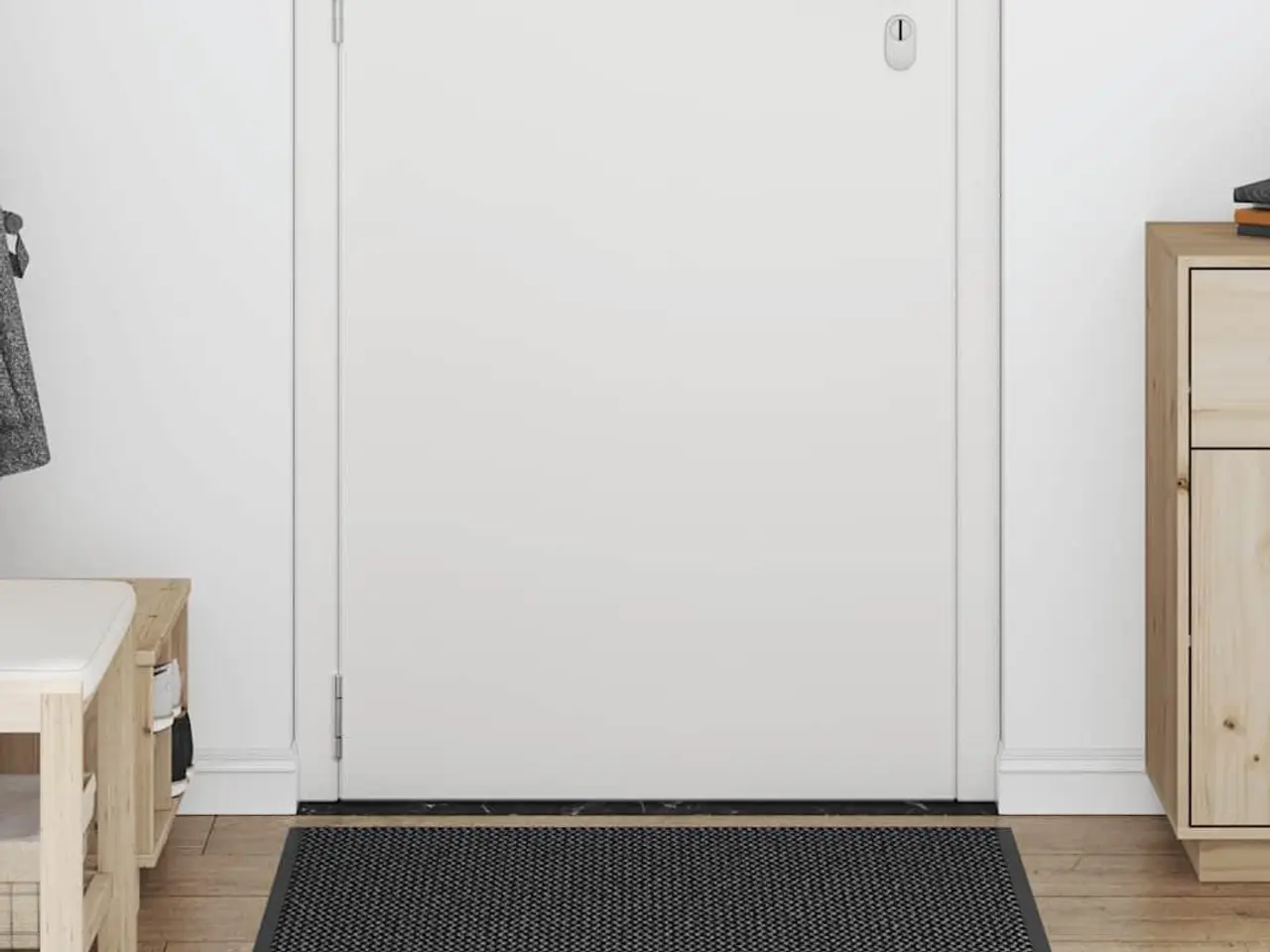 Billede 3 - Dørmåtte antracitgrå 90 x 150 cm