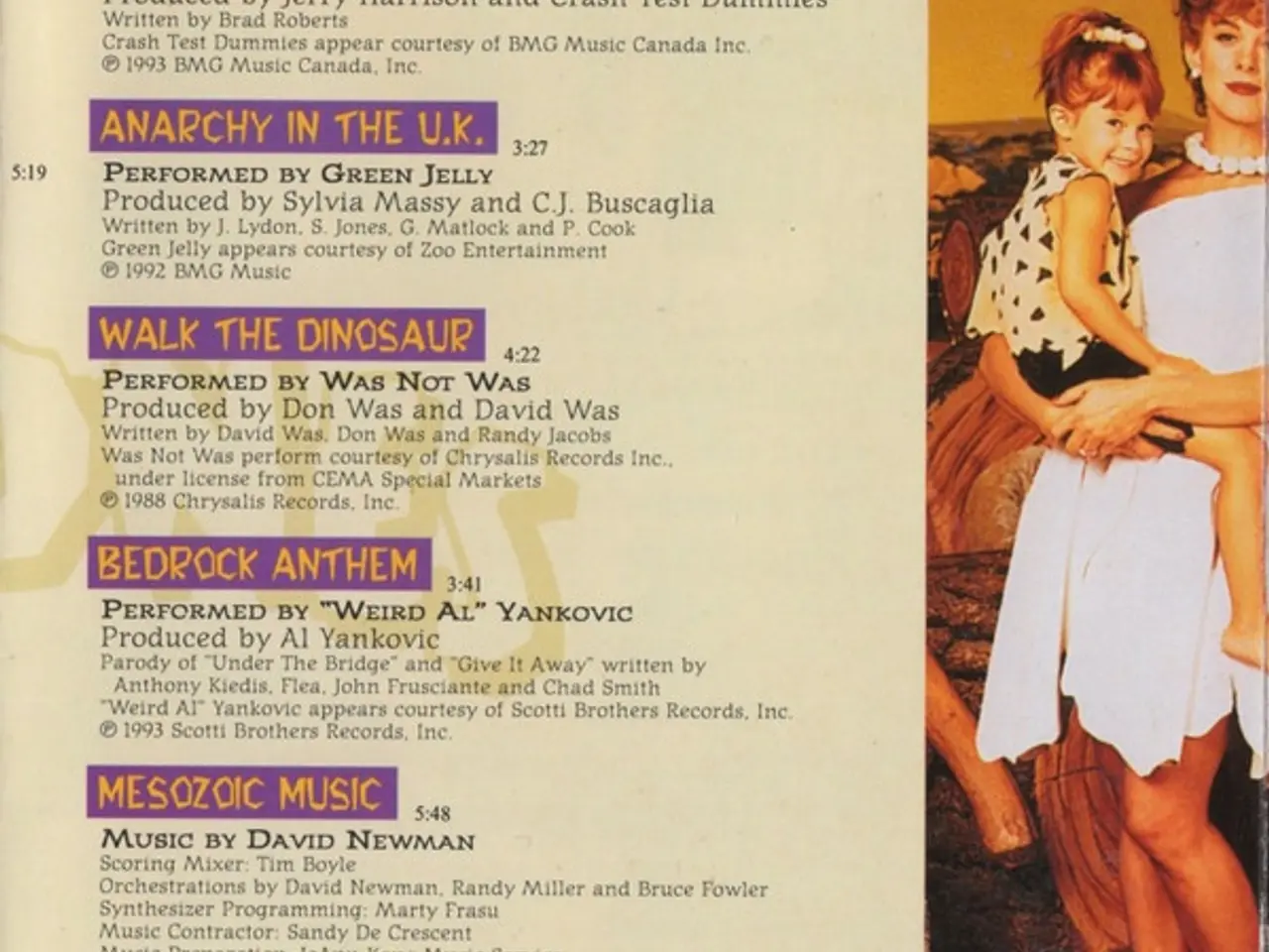 Billede 7 - Diverse kunstnere – The Flintstones: Music… – CD