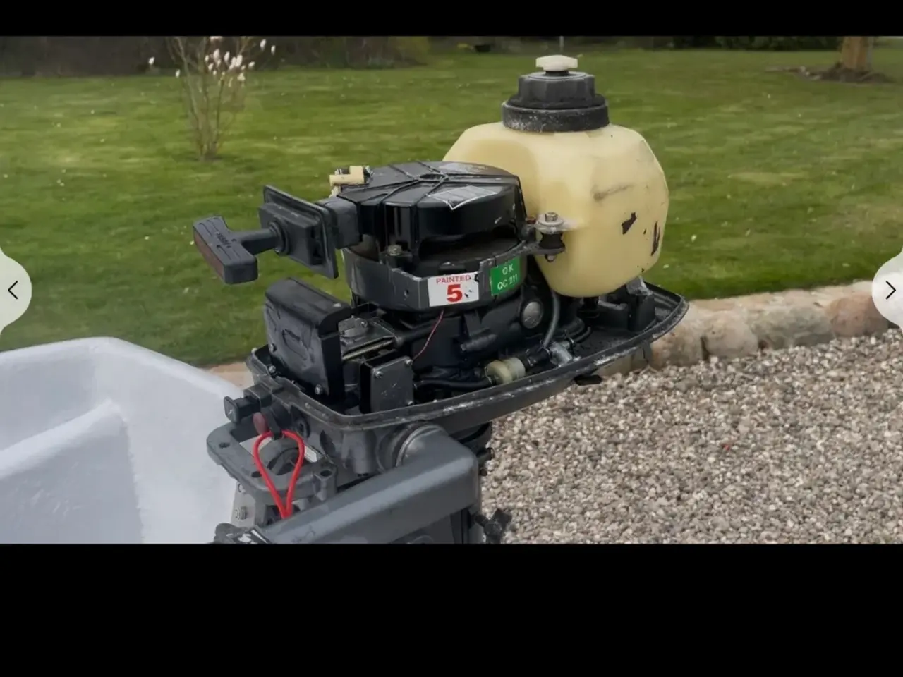 Billede 5 - Lami 375 jolle + 4 hk 2 taks mariner