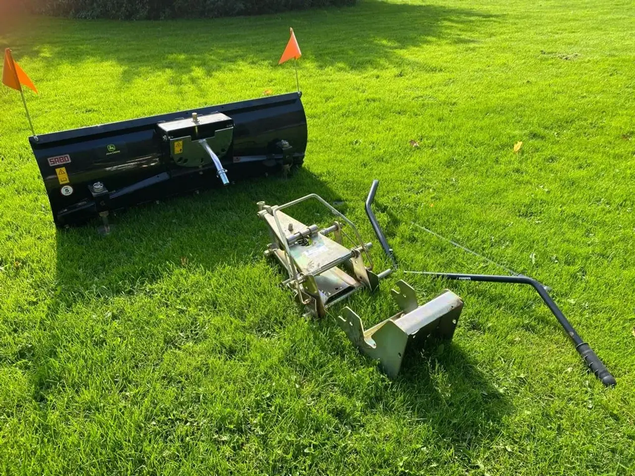 Billede 2 - 1,2m sneblad for John Deere X300/X500 serie.