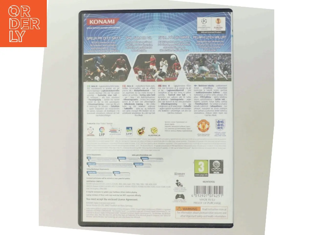 Billede 3 - Pro Evolution Soccer 2012 (DVD)