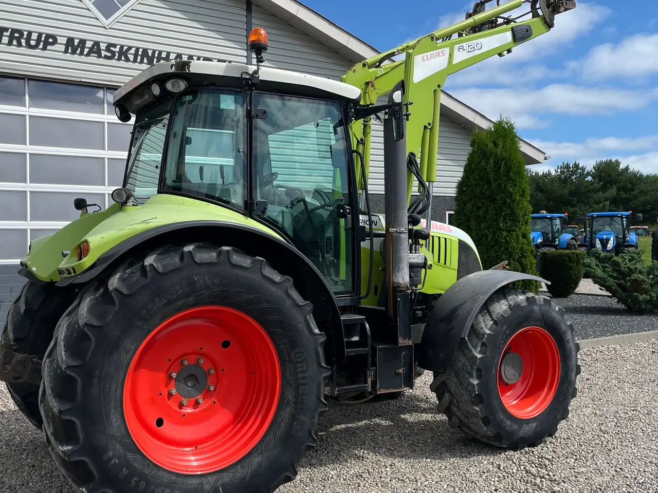 Billede 11 - CLAAS Arion 630 CIS Med frontlæsser og frontlift