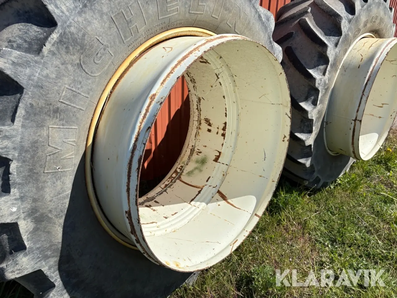 Billede 9 - Traktordæk Michelin XM108 2 styk