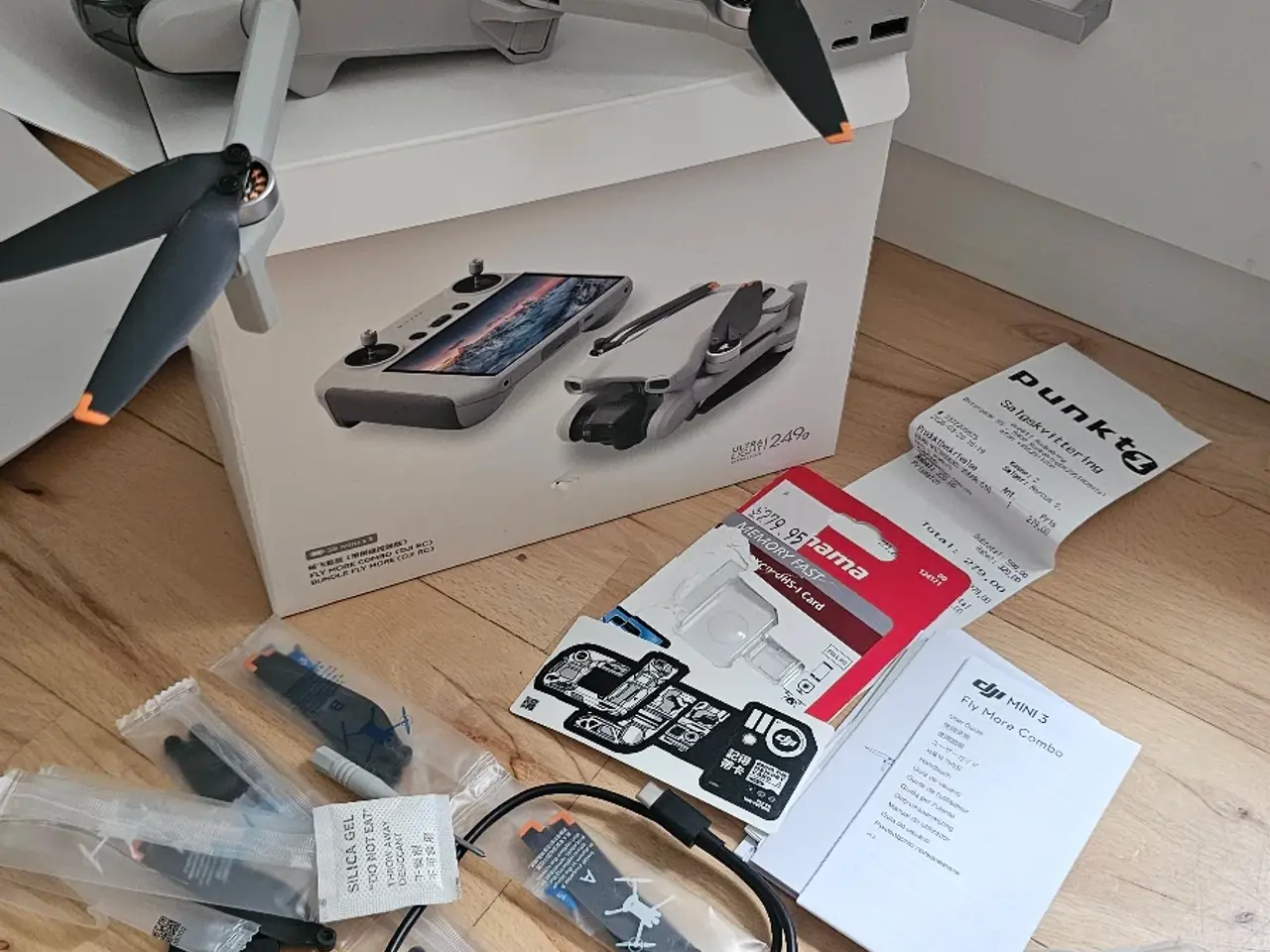 Billede 6 - DJI Mini 3 Fly More Combo + DJI RC + 3 batterier