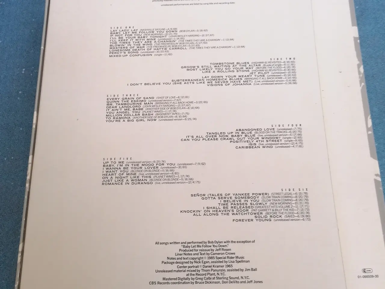 Billede 2 - Bob Dylan - Biograph