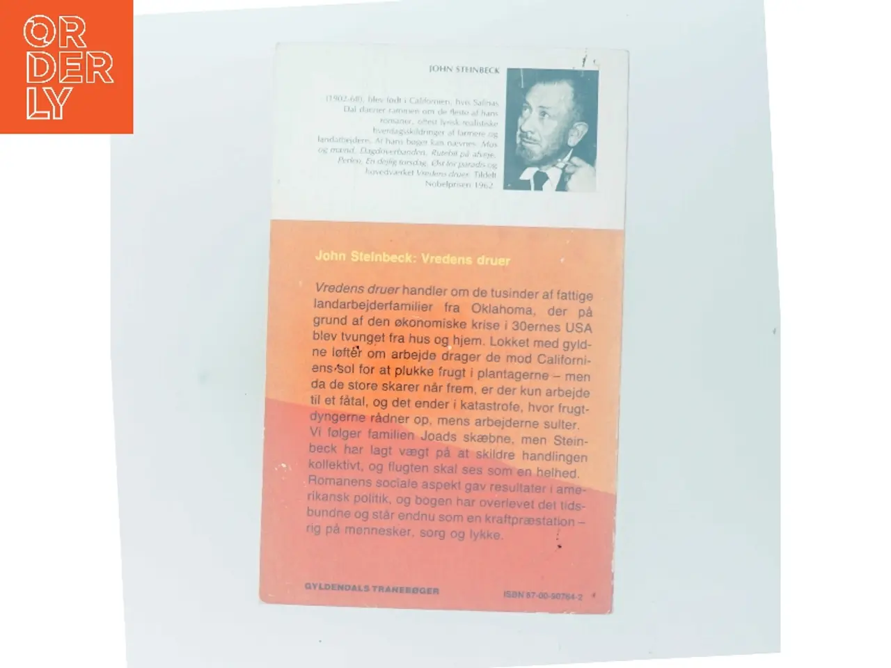 Billede 3 - Vredens druer af John Steinbeck (Bog)