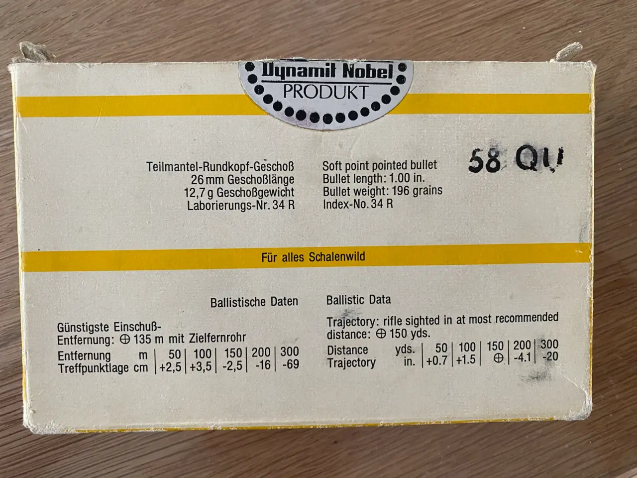 Billede 2 - Riffelammunition 8x57IR